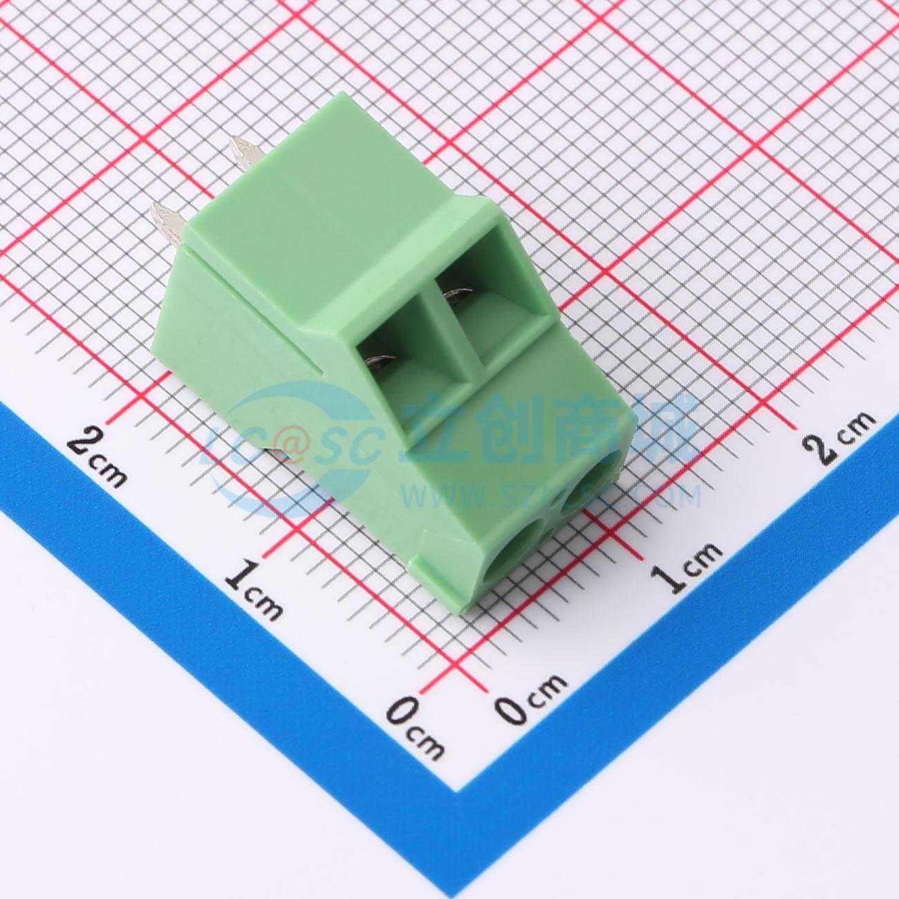 KF129S-5.08-2P实物图