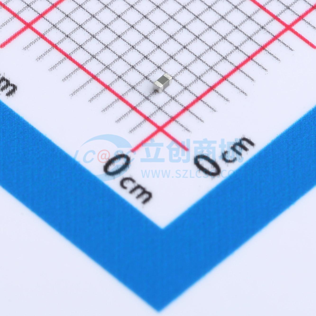 点击查看大图 CGA0402X5R105M350GT实物图