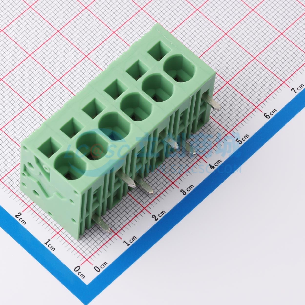 KF205RA-7.5-6P实物图