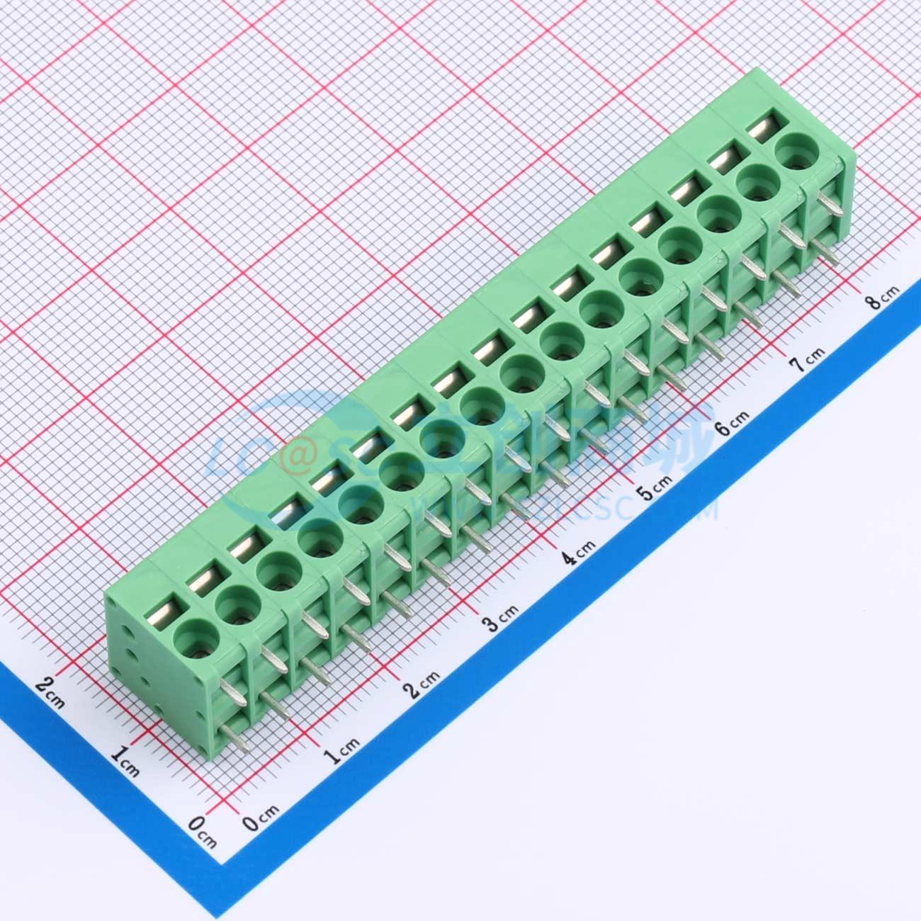 点击查看大图 MX205R-5.0-16P-GN01-Cu-A实物图