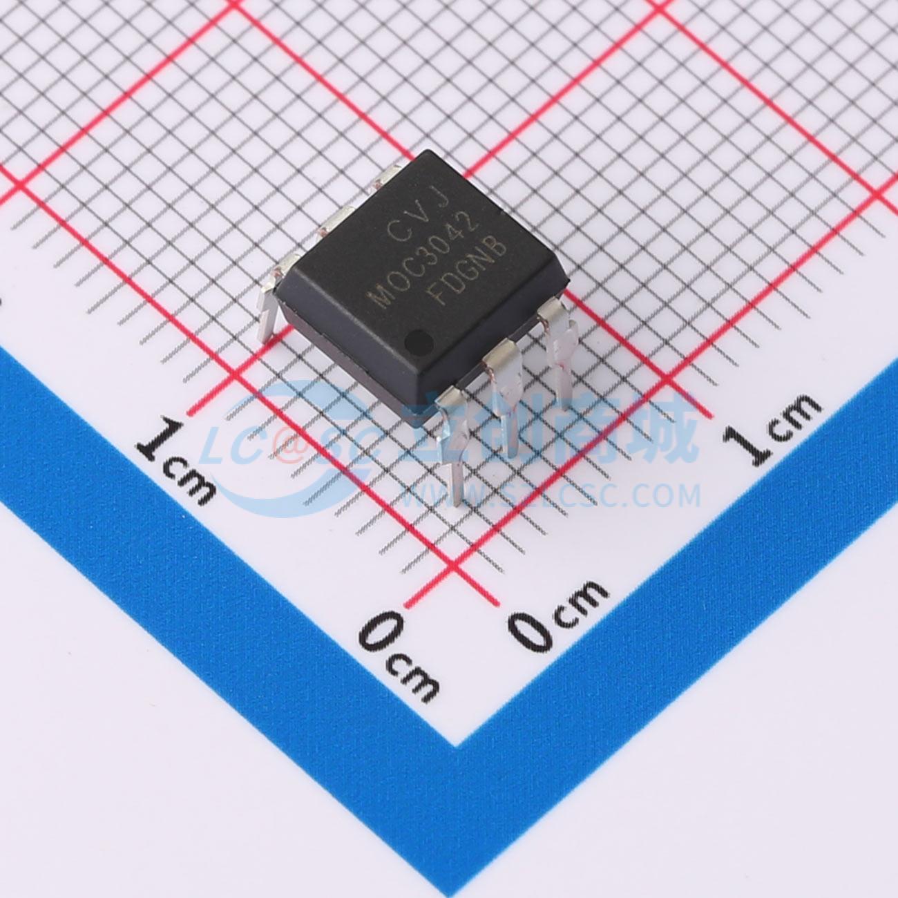 点击查看大图 MOC3042D实物图