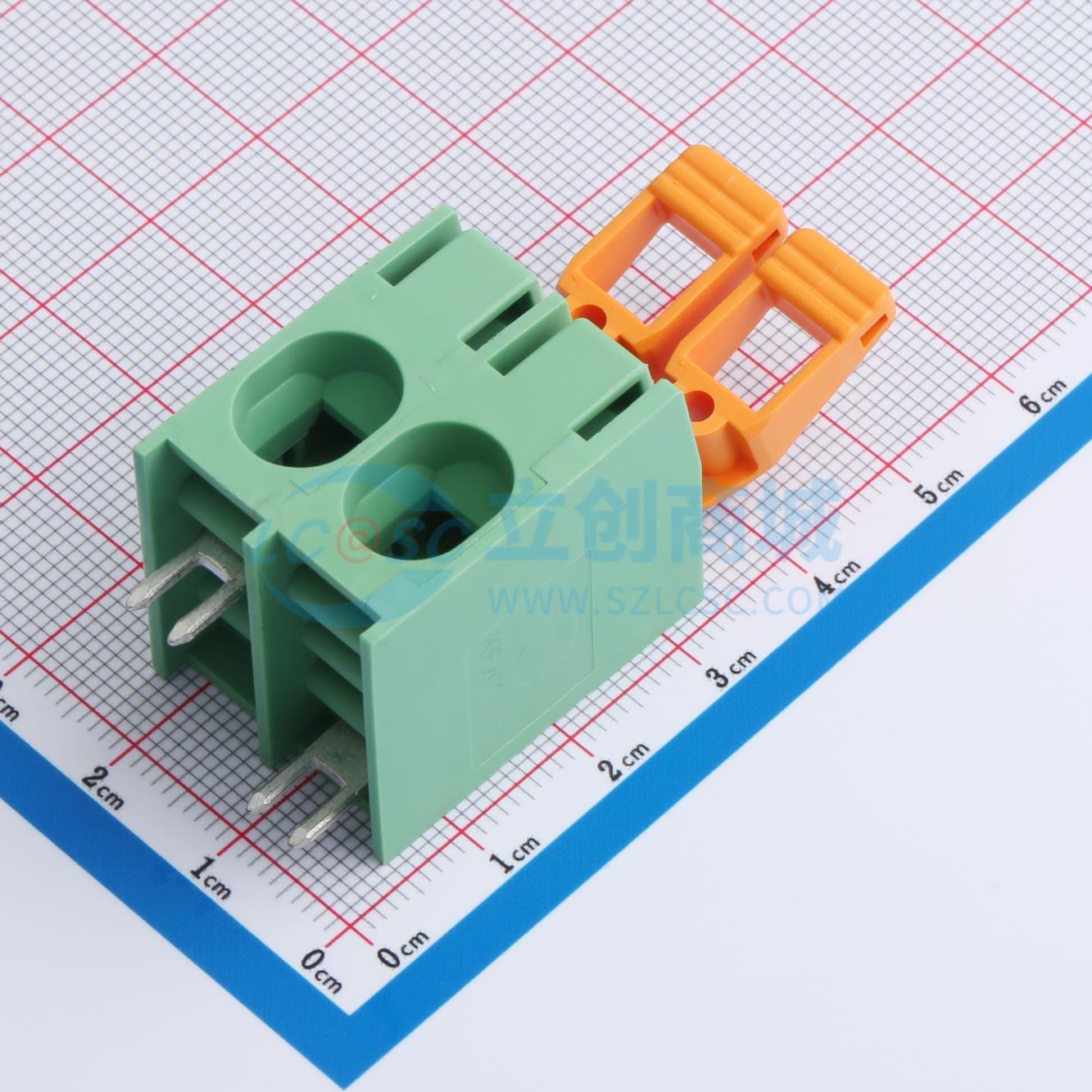 点击查看大图 KF206B-10.0-2P实物图
