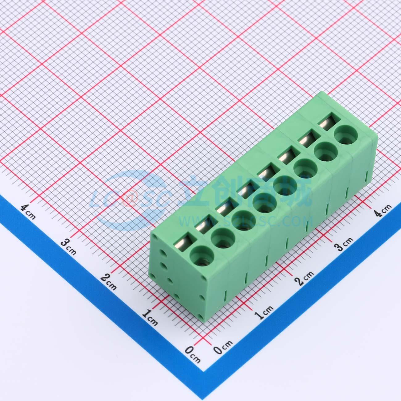点击查看大图 MX205V-5.0-08P-GN01-Cu-A实物图