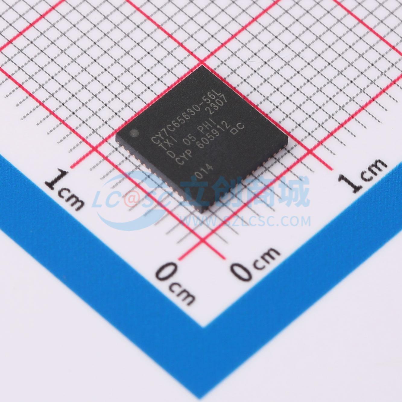 CY7C65630-56LTXI实物图