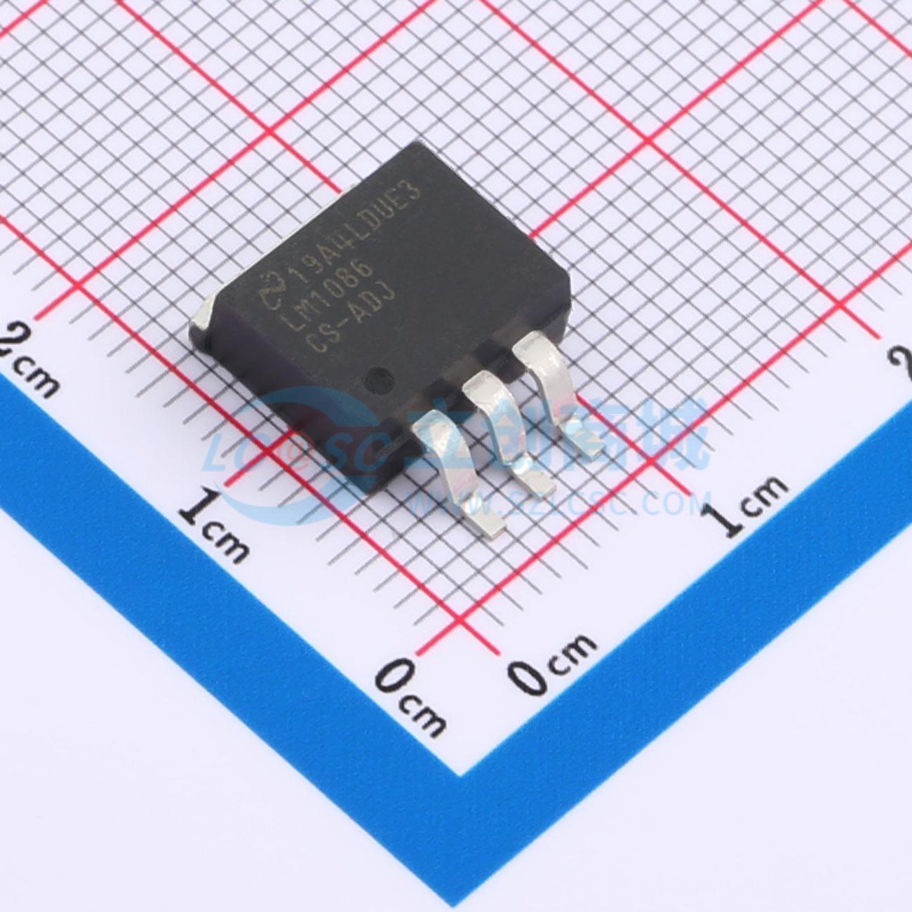 LM1086CS-ADJ/NOPB实物图