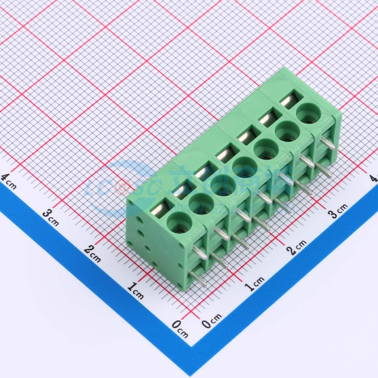 点击查看大图 MX205R-5.0-07P-GN01-Cu-A实物图