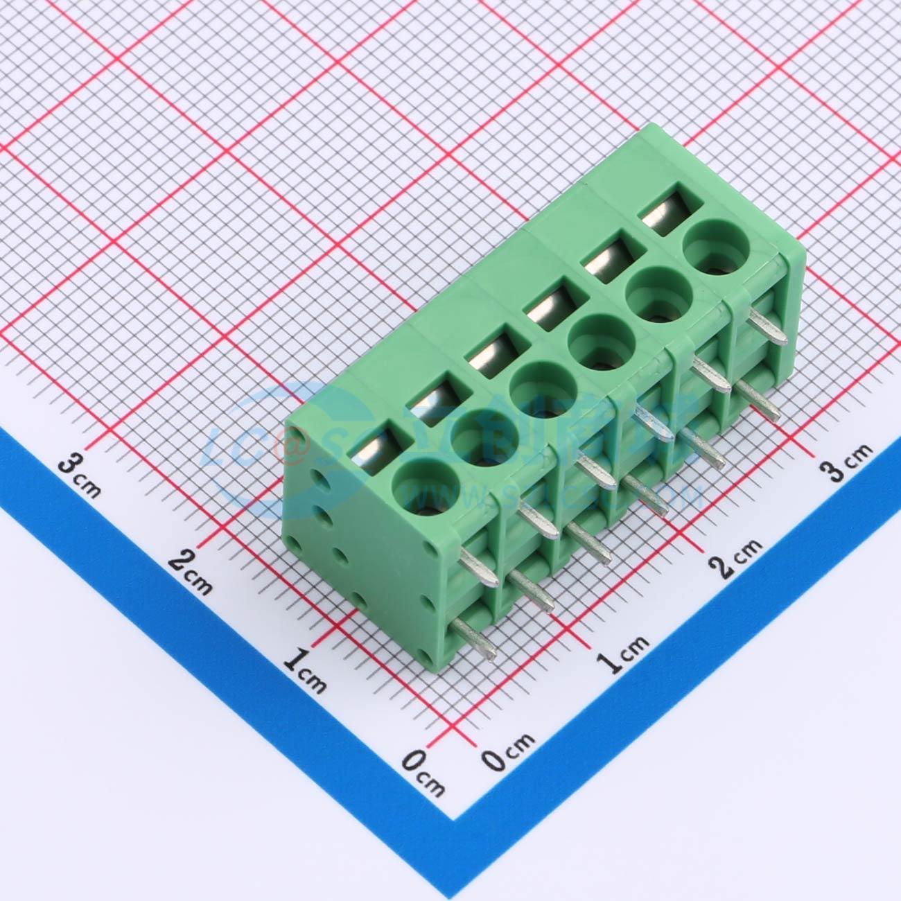 点击查看大图 MX205R-5.0-06P-GN01-Cu-A实物图