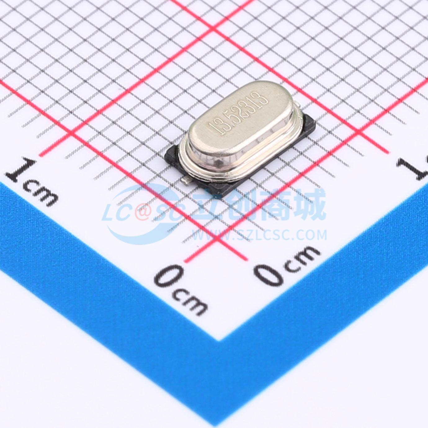 点击查看大图 M49SMD13.52313M12PF10PPM实物图