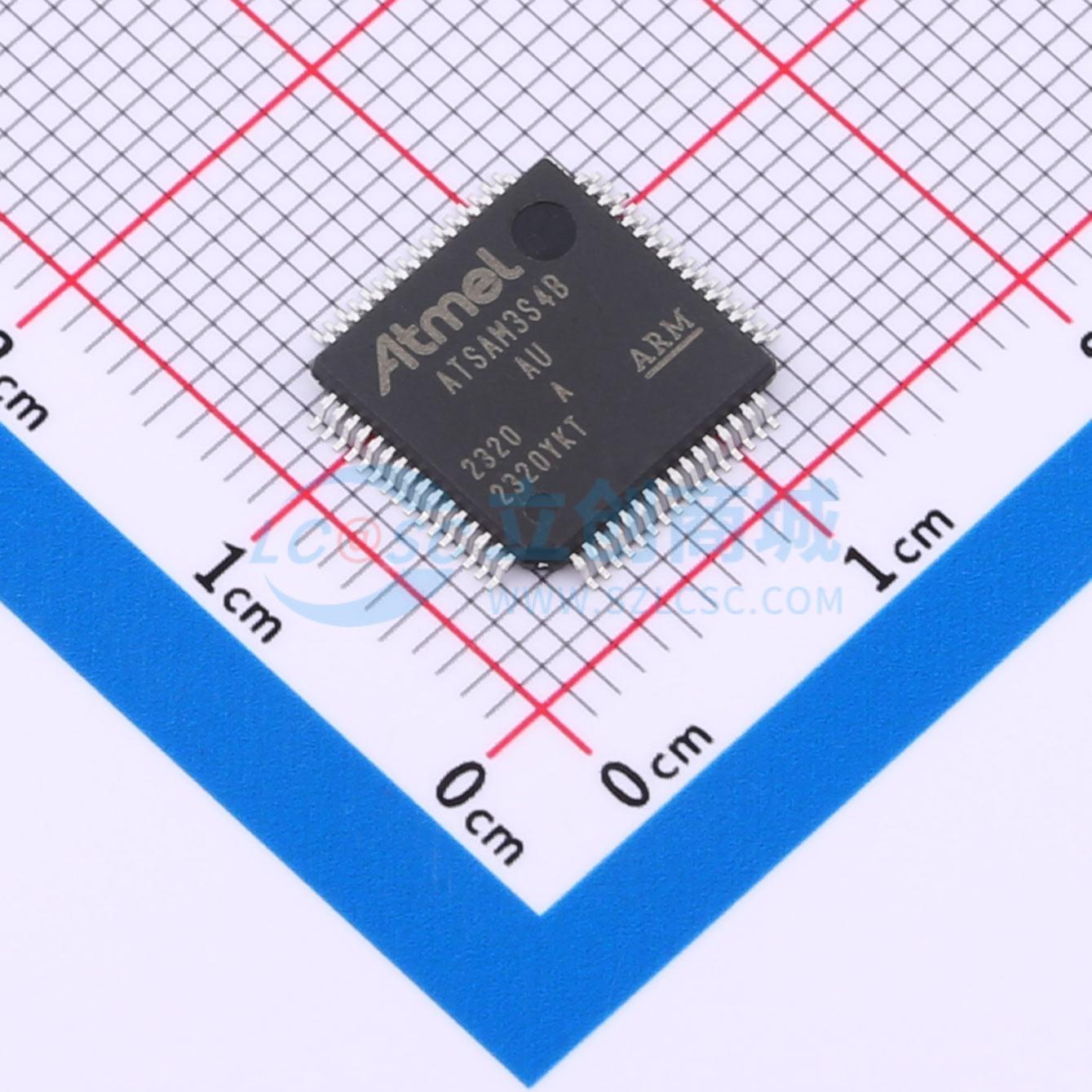 点击查看大图 ATSAM3S4BA-AU实物图
