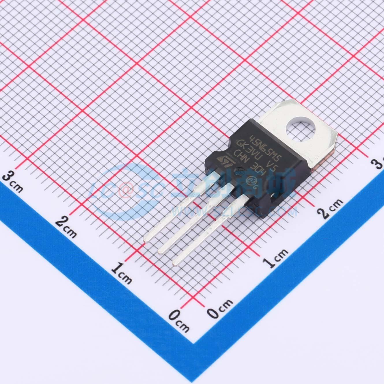 点击查看大图 STP45N65M5实物图