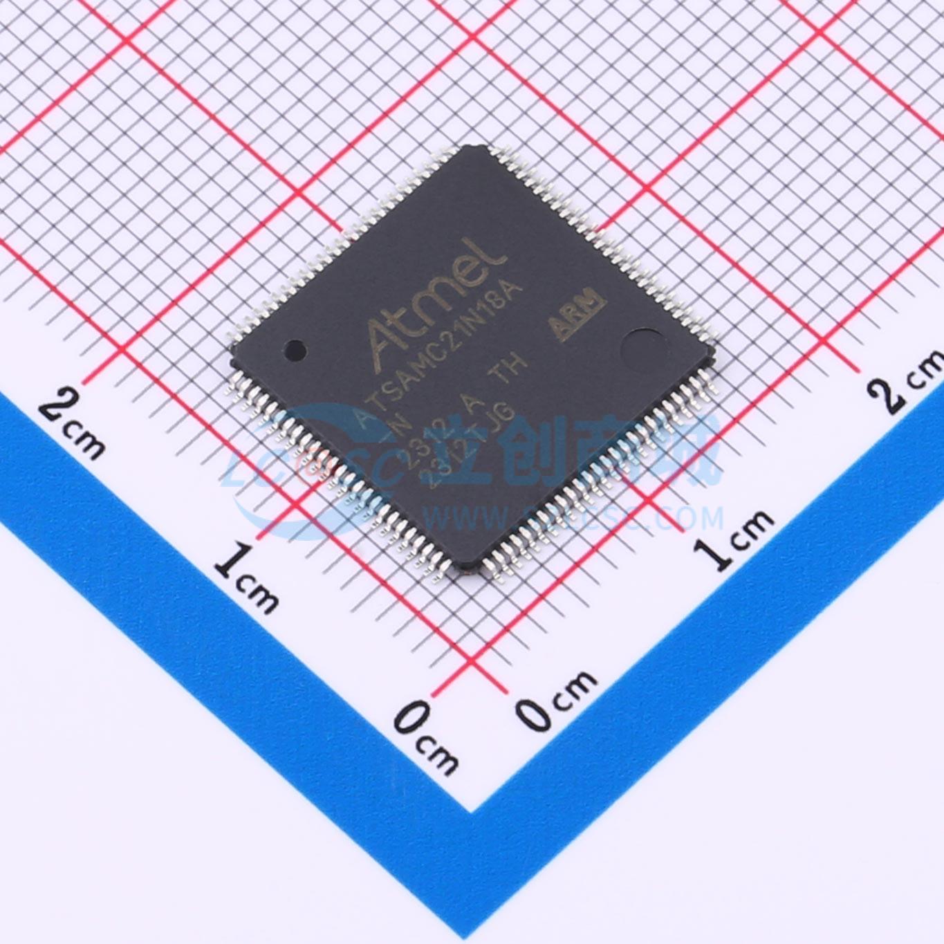 ATSAMC21N18A-ANT实物图