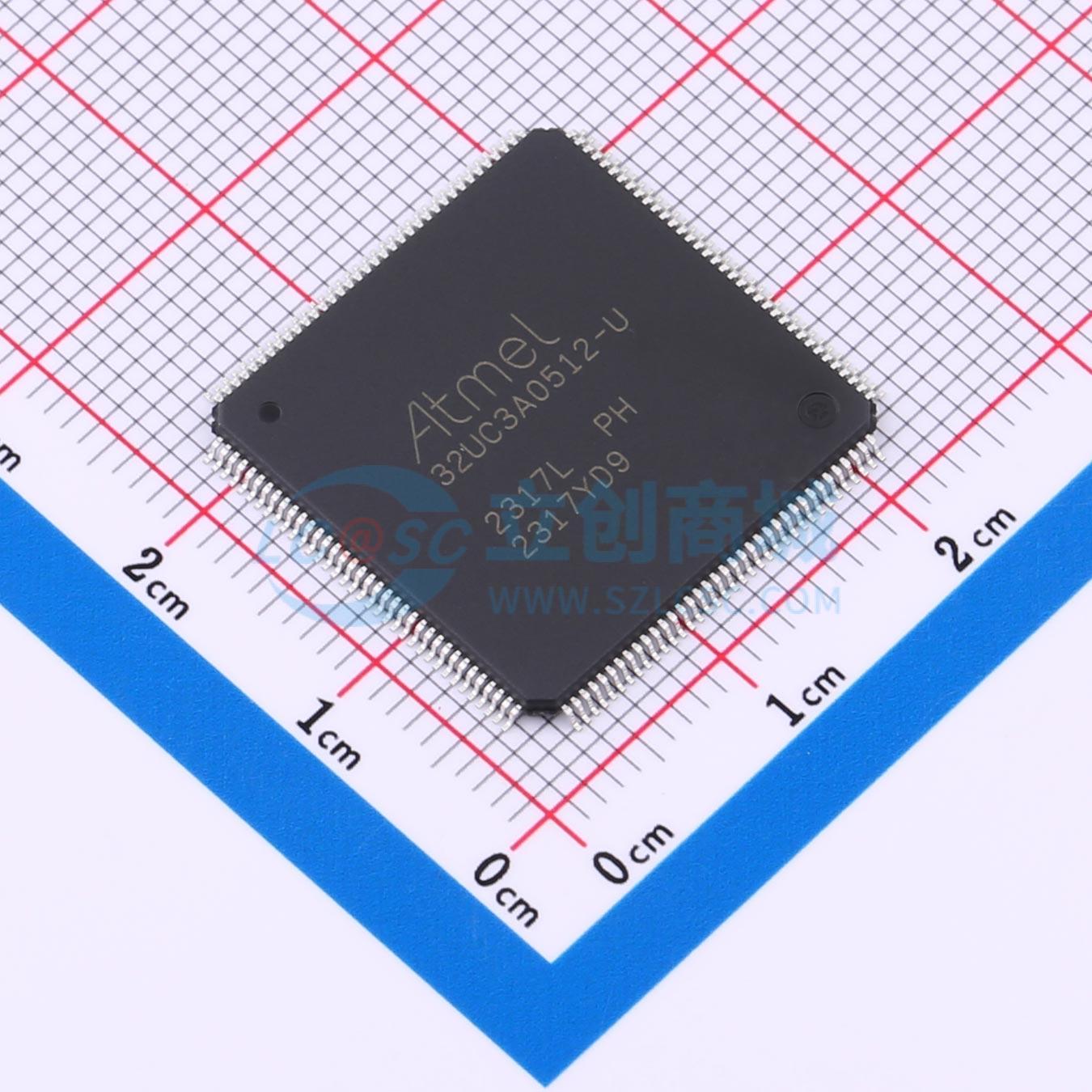 点击查看大图 AT32UC3A0512-ALUR实物图