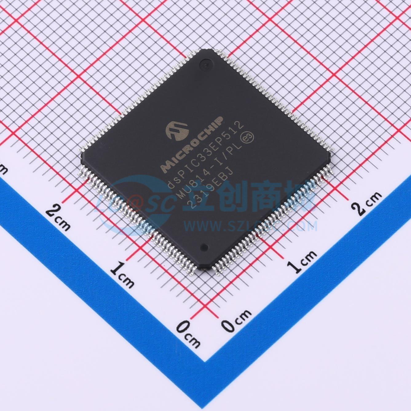点击查看大图 dsPIC33EP512MU814-I/PL实物图