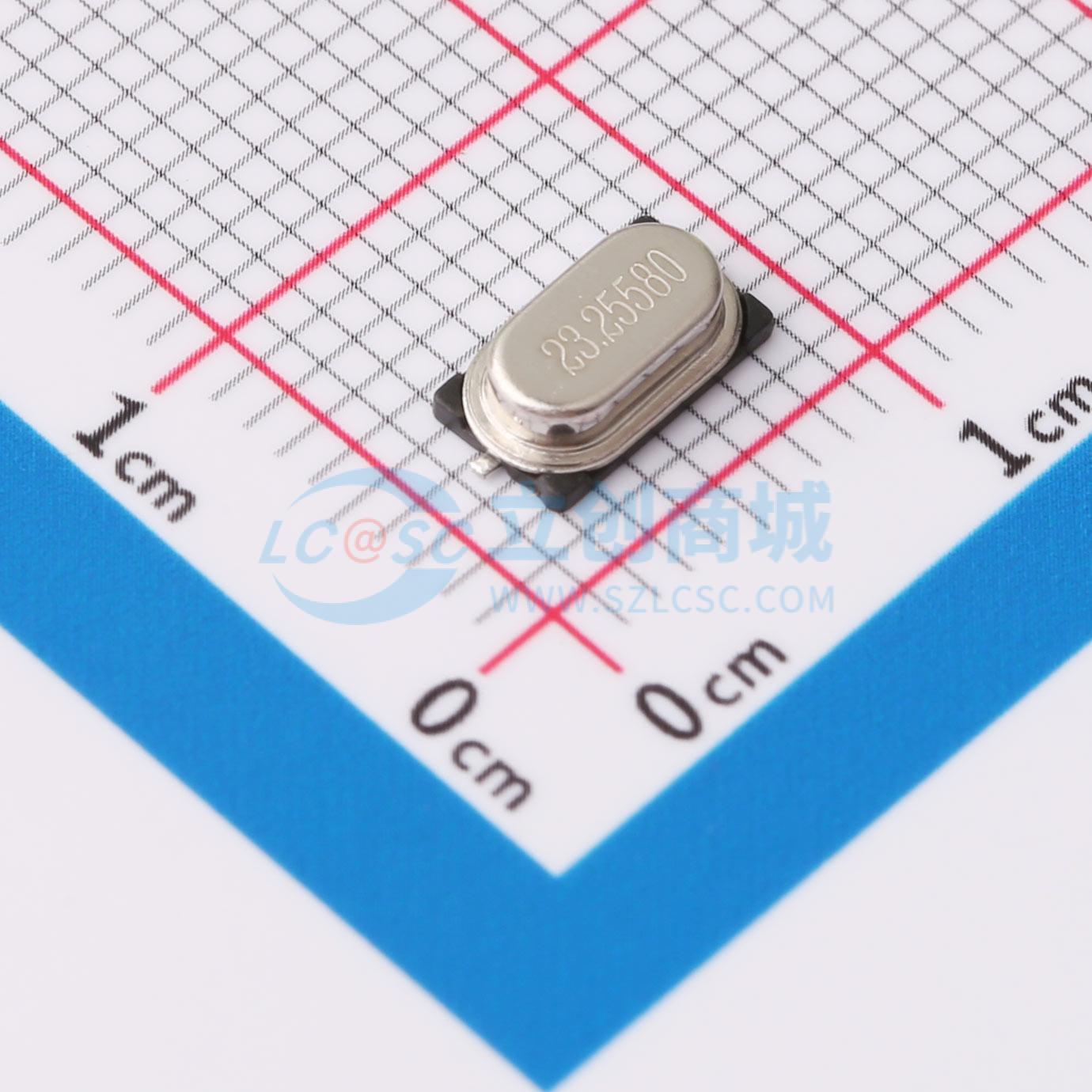 点击查看大图 M49SMD23.2558M10PF10PPM实物图