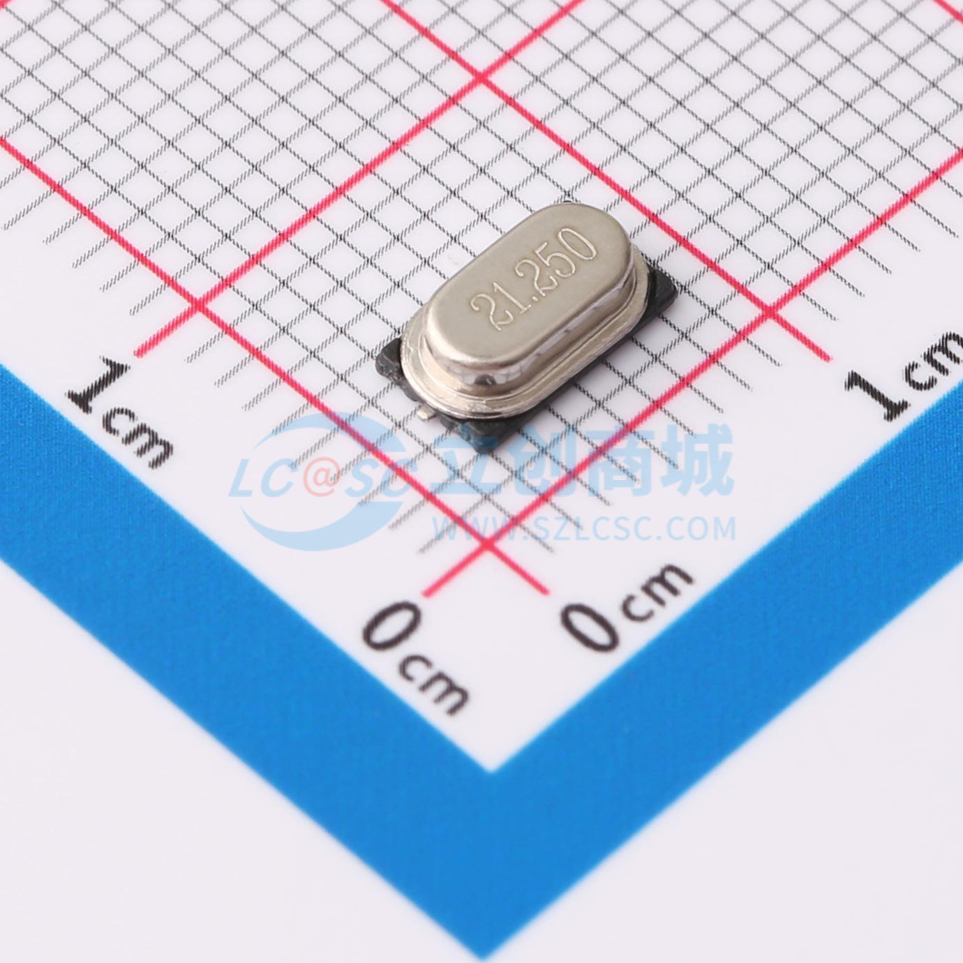 点击查看大图 M49SMD21.250M18PF20PPM实物图