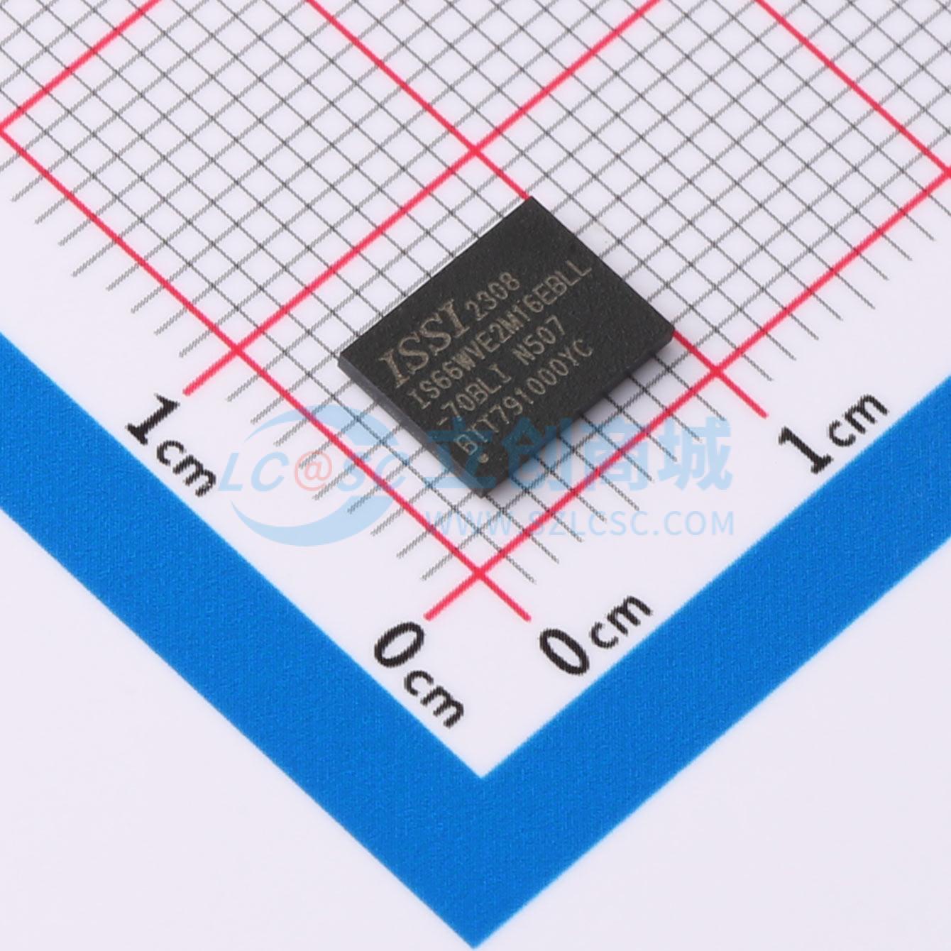 点击查看大图 IS66WVE2M16EBLL-70BLI实物图