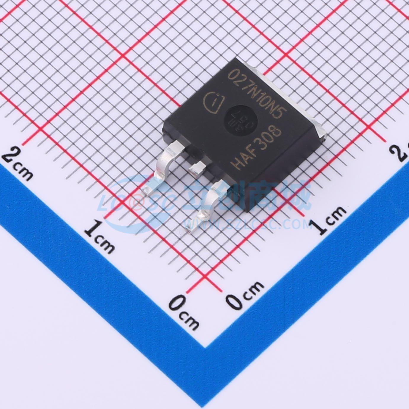 点击查看大图 IPB027N10N5ATMA1实物图