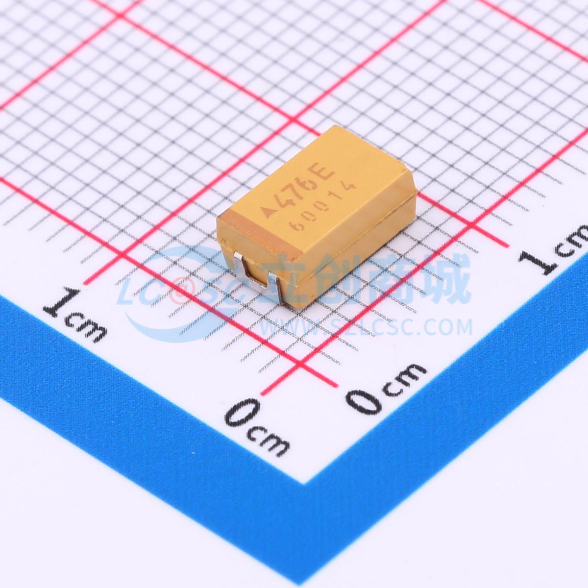 TPSD476K025R0125实物图