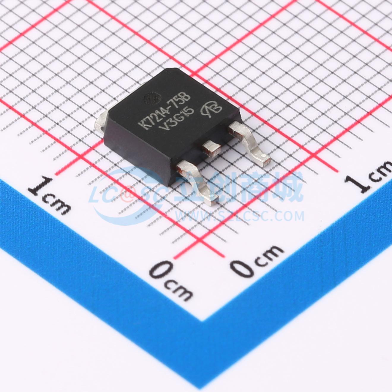 点击查看大图 BUK7214-75B-VB实物图