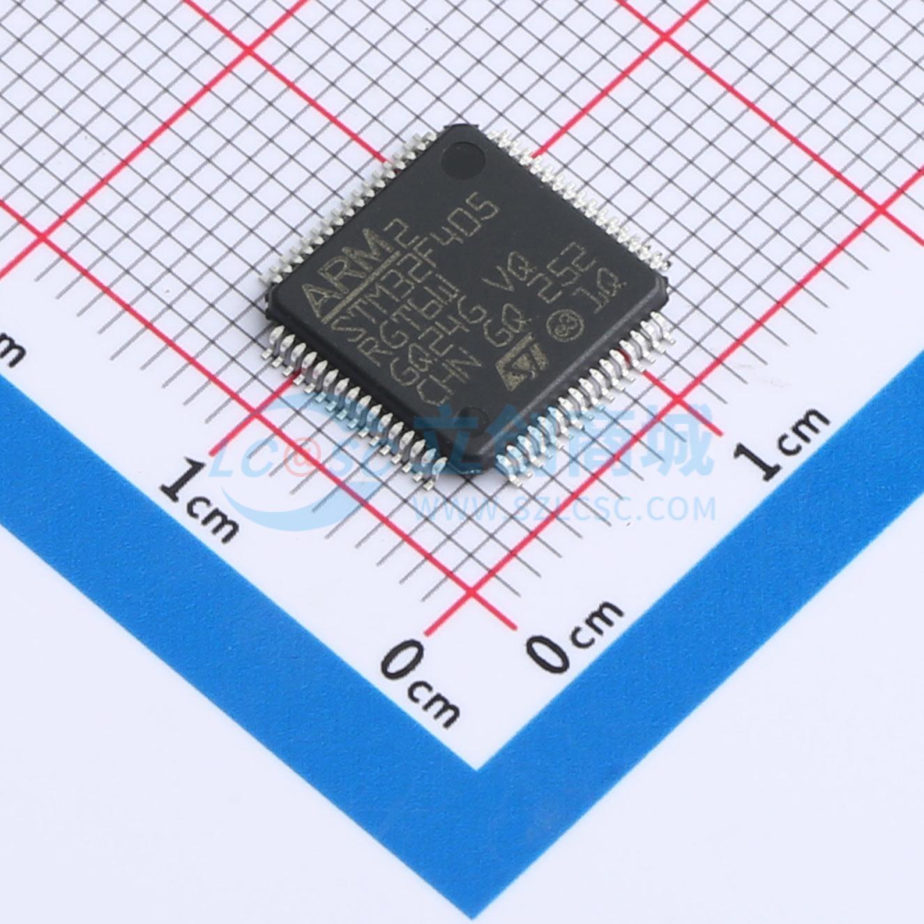 点击查看大图 STM32F405RGT6W实物图