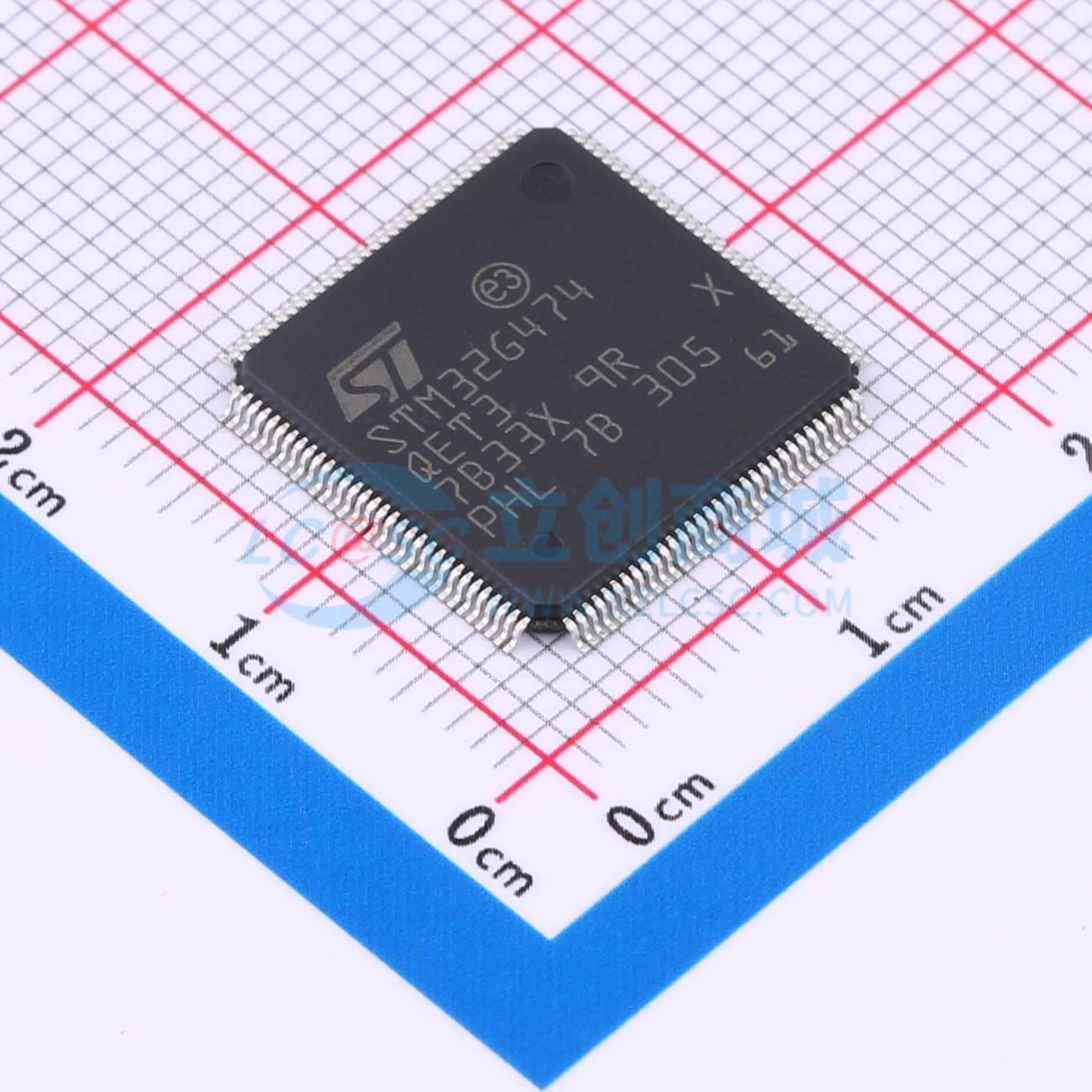 点击查看大图 STM32G474QET3实物图