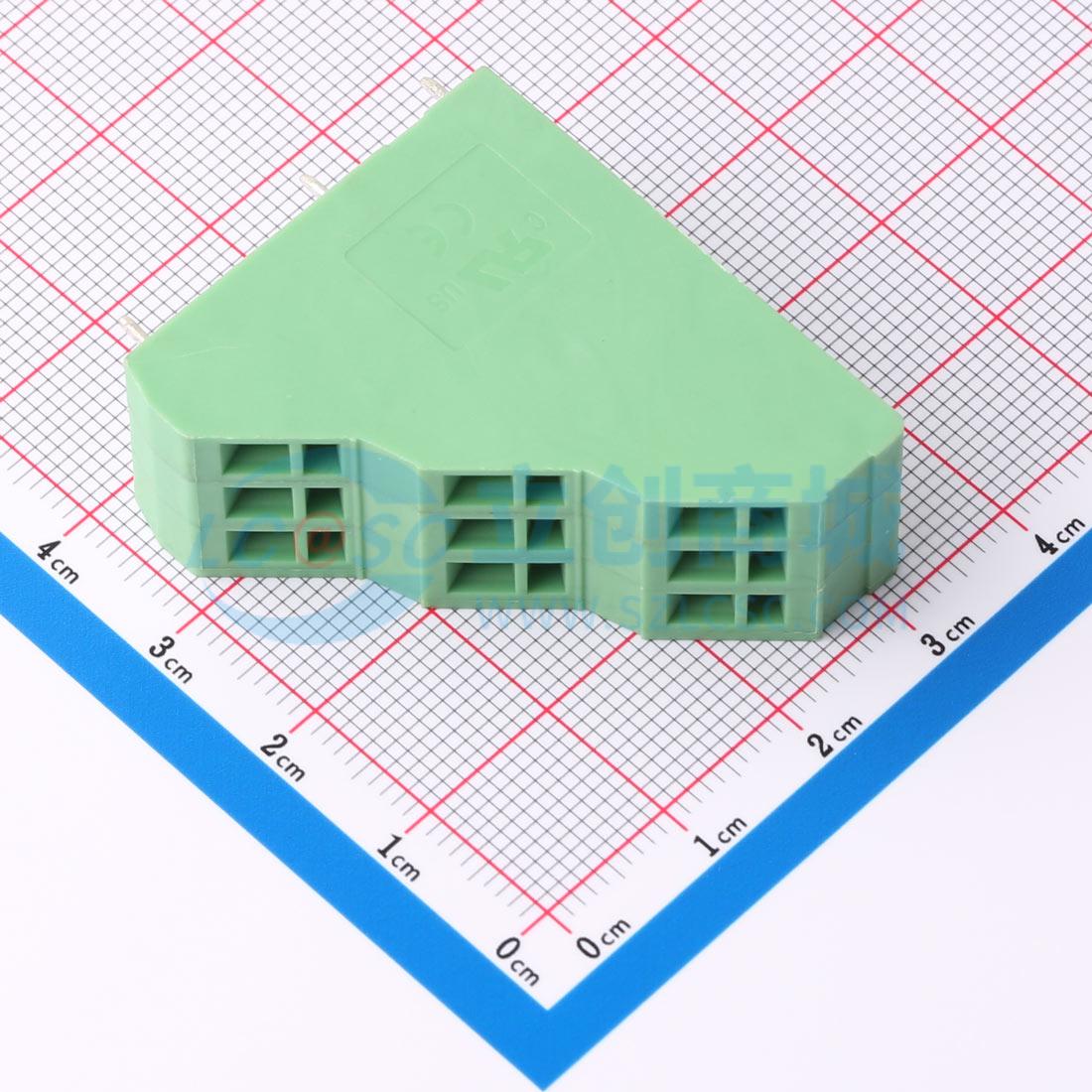 KFM736B3-5.08-3*3P实物图