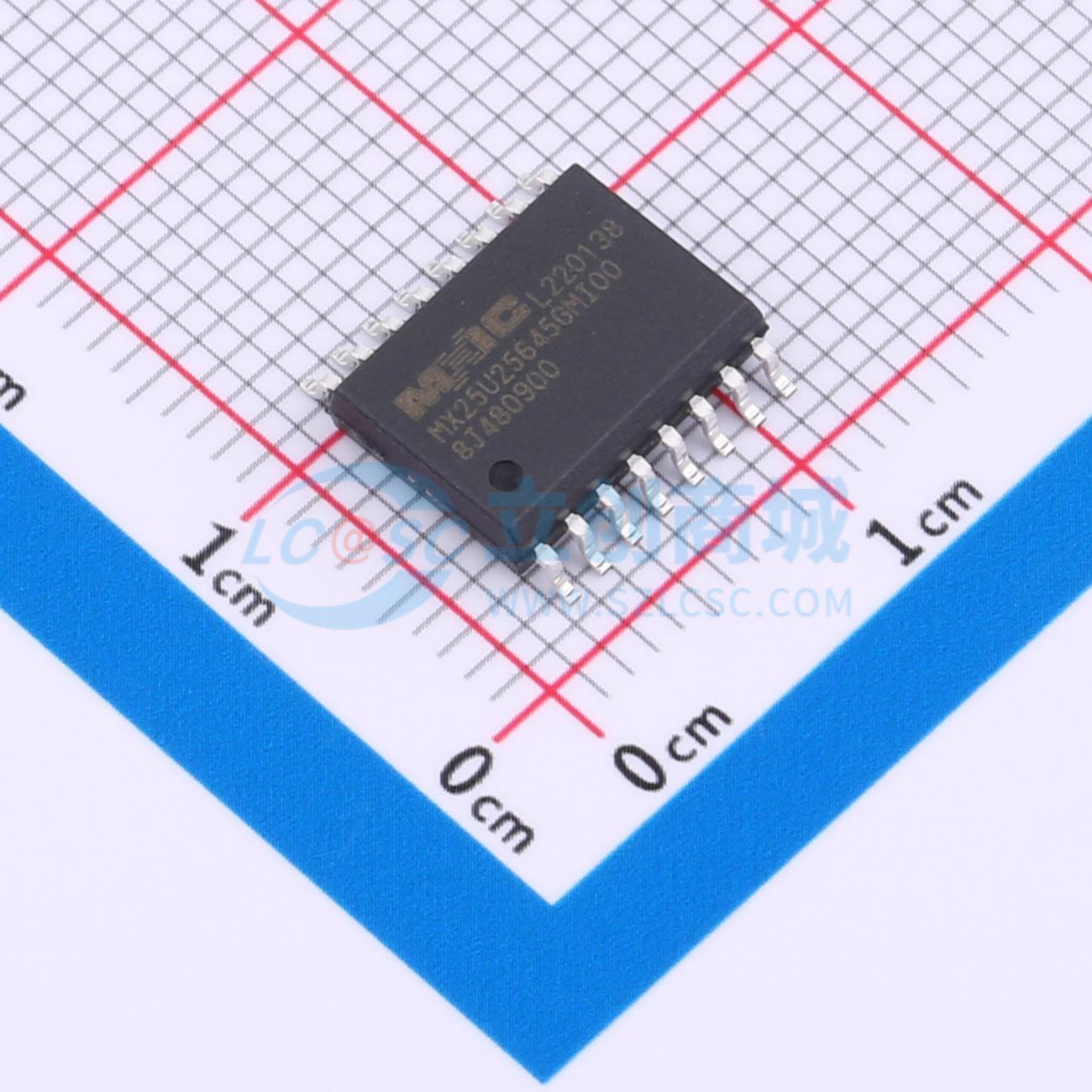 点击查看大图 MX25U25645GMI00实物图