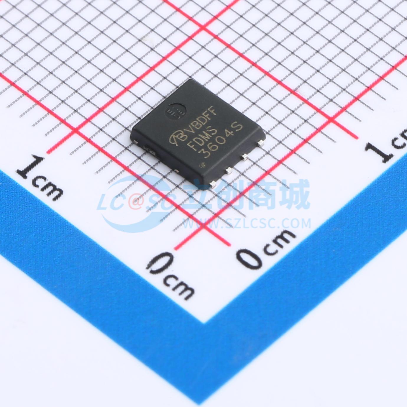 点击查看大图 FDMS3604S-VB实物图