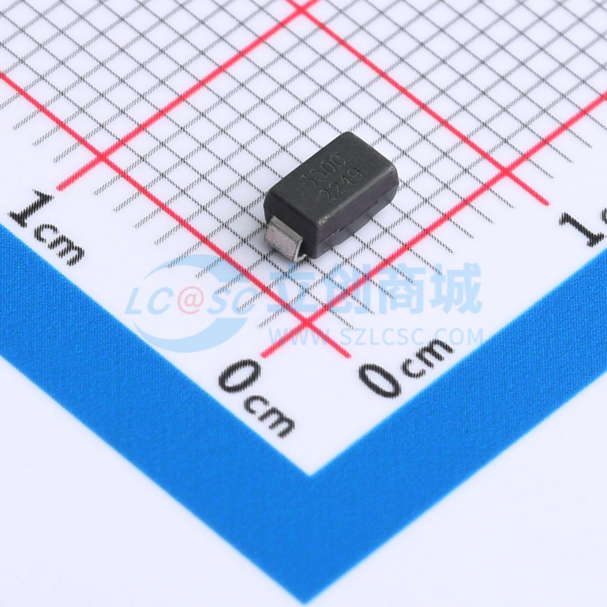 点击查看大图 P4SMA350CA实物图
