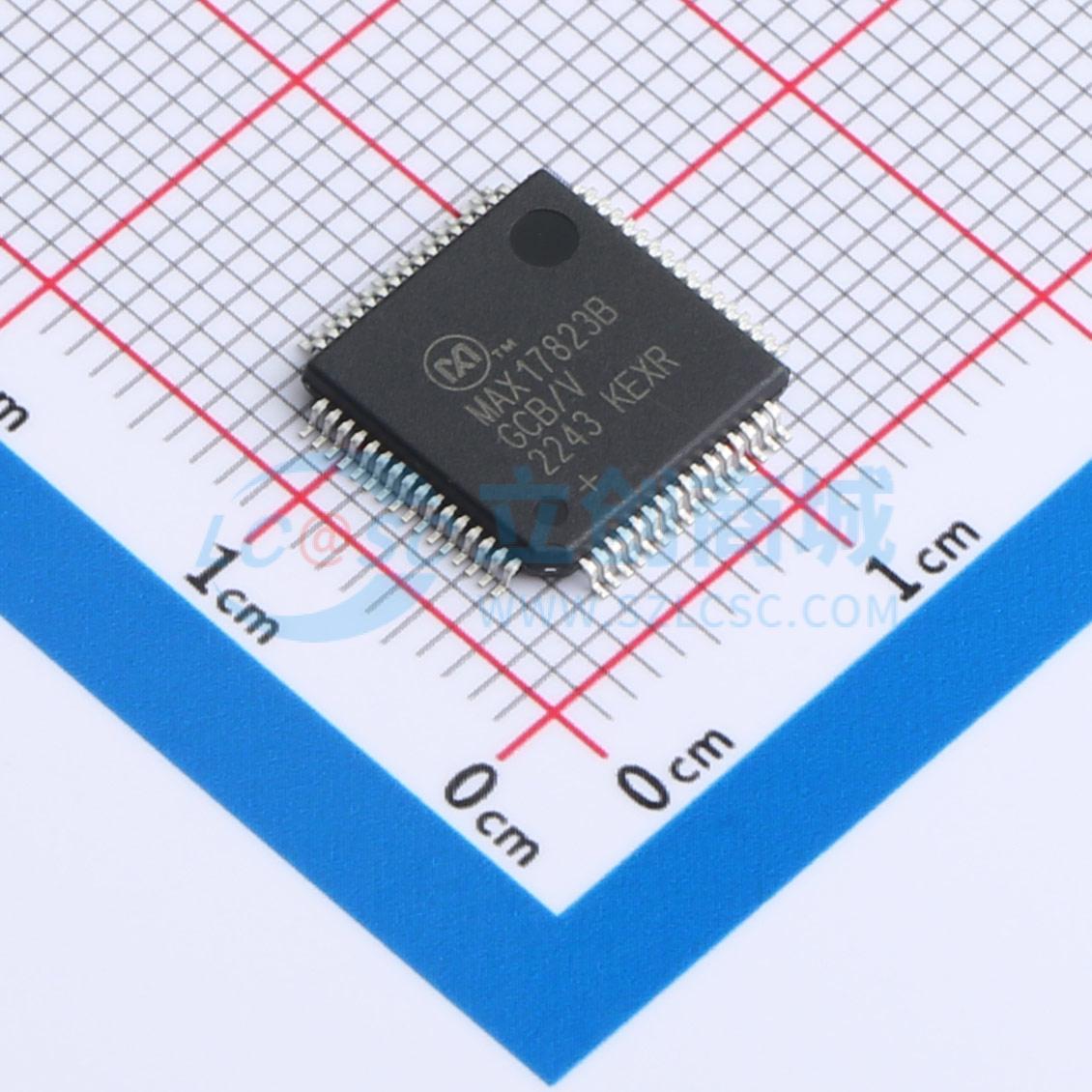 点击查看大图 MAX17823BGCB/V+T实物图