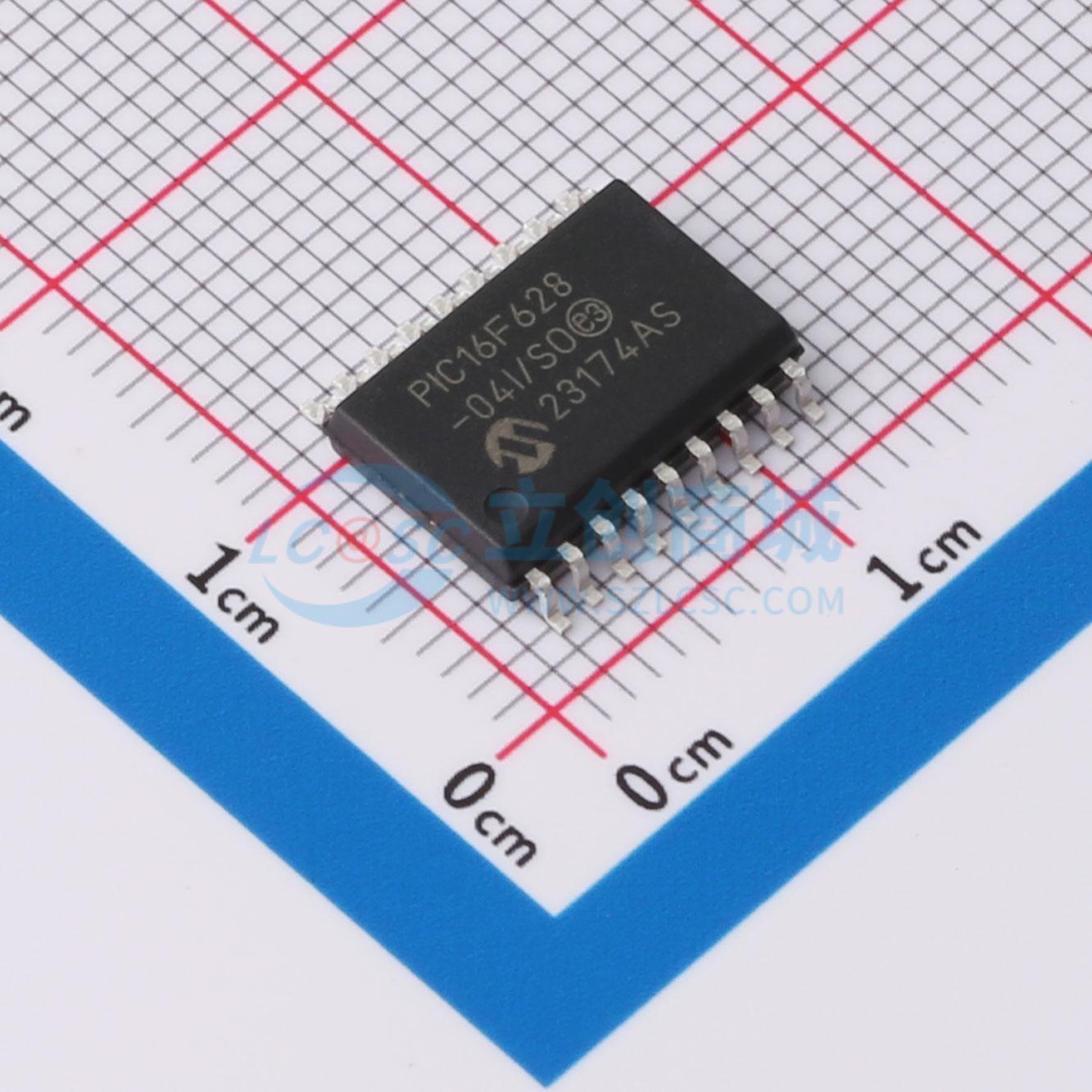 点击查看大图 PIC16F628-04I/SO实物图