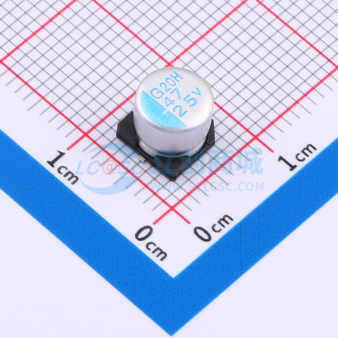 点击查看大图 APXG250ARA470MF61G实物图