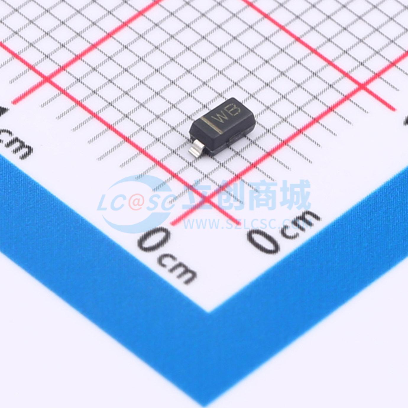 点击查看大图 BZT52C6V8实物图