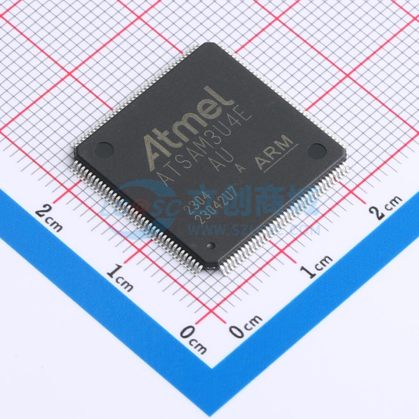 点击查看大图 ATSAM3U4EA-AU实物图