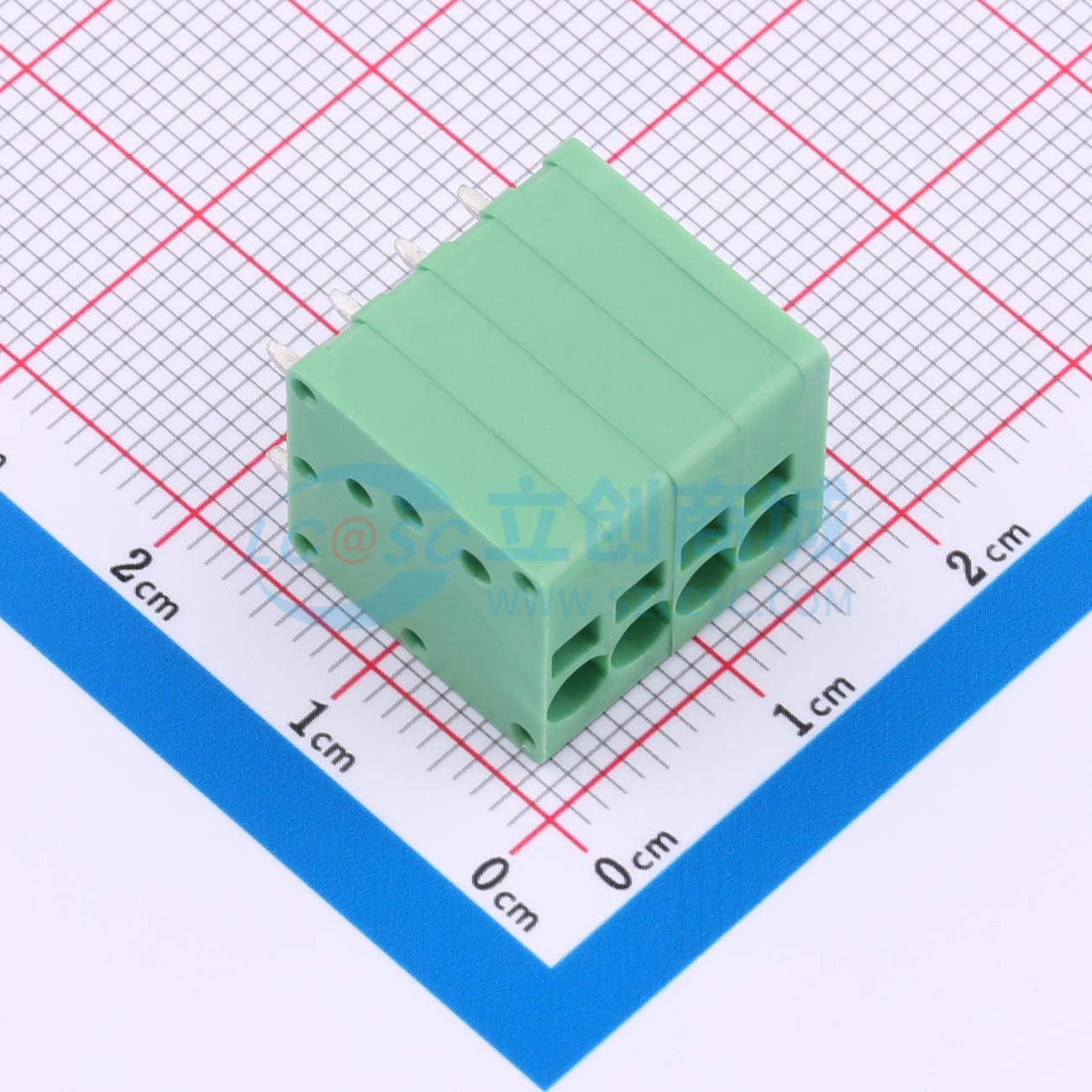 点击查看大图 MX205V-3.5-04P-GN01-Cu-A实物图