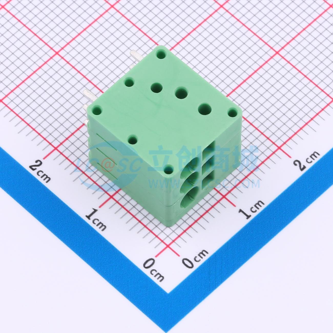 点击查看大图 MX205V-3.5-03P-GN01-Cu-A实物图