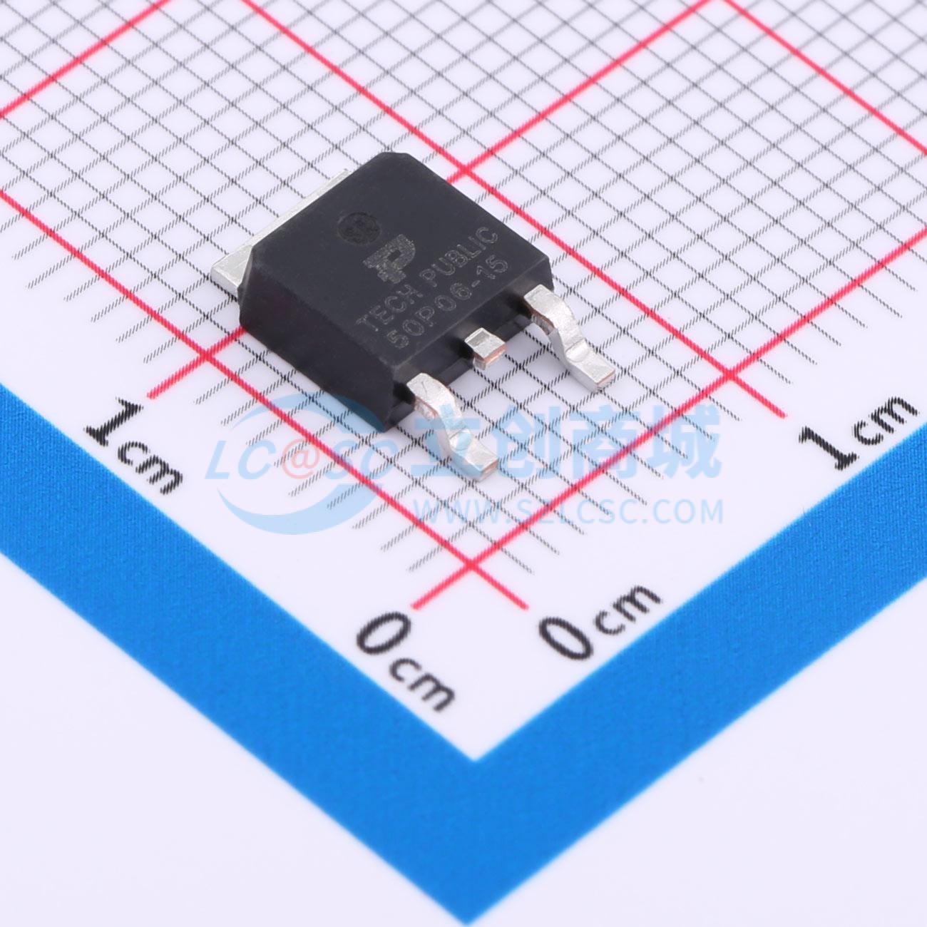 点击查看大图 SUD50P06-15实物图