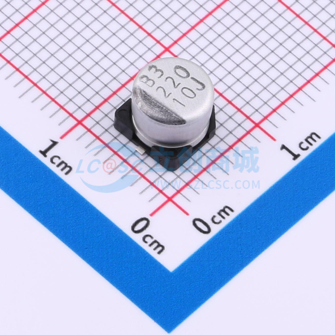 点击查看大图 VEJ221M1ATR-0605实物图