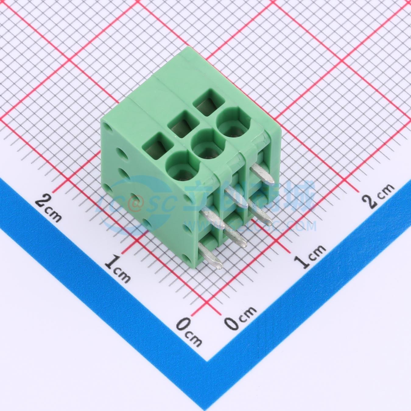 点击查看大图 MX205R-3.5-03P-GN01-Cu-A实物图