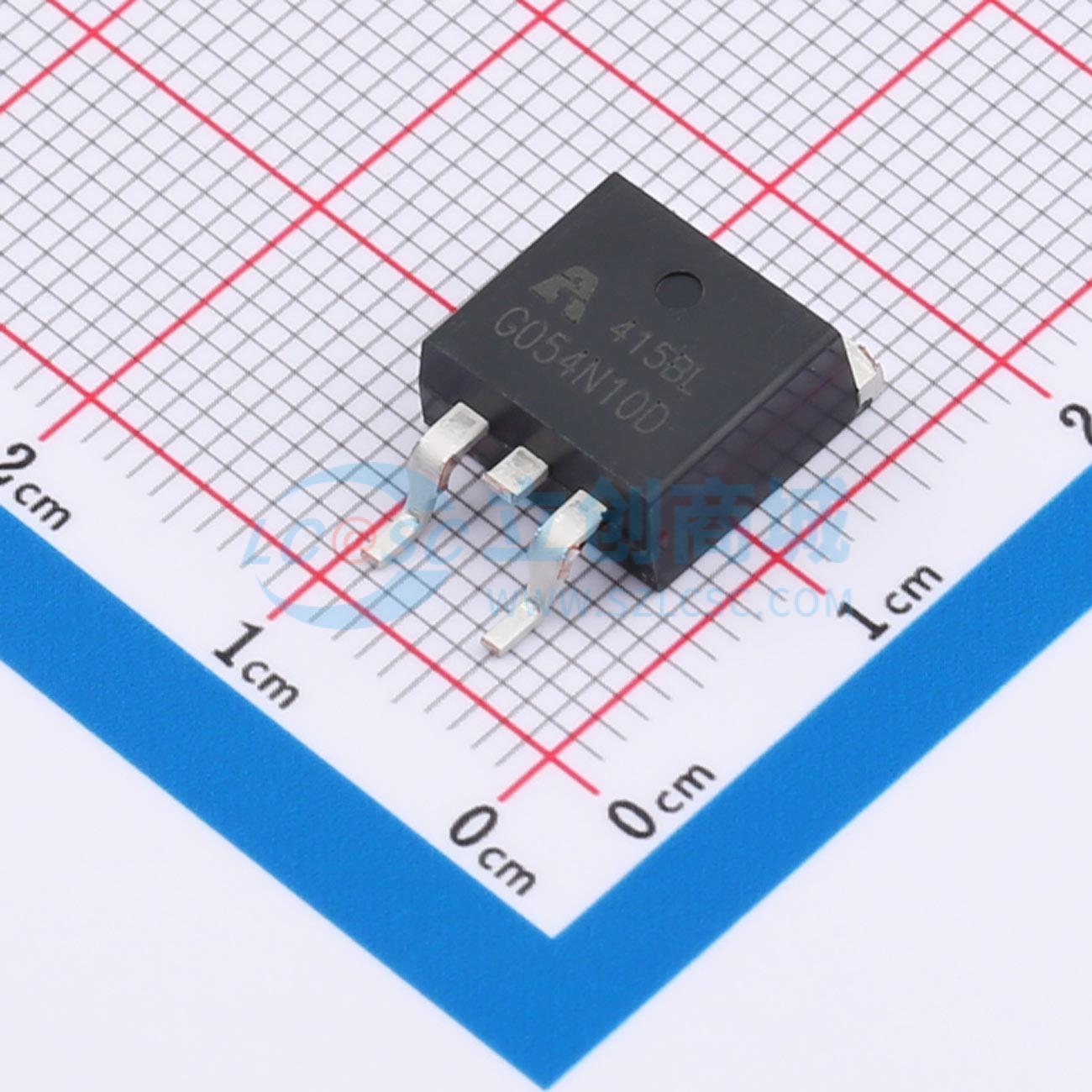 点击查看大图 APG054N10D实物图