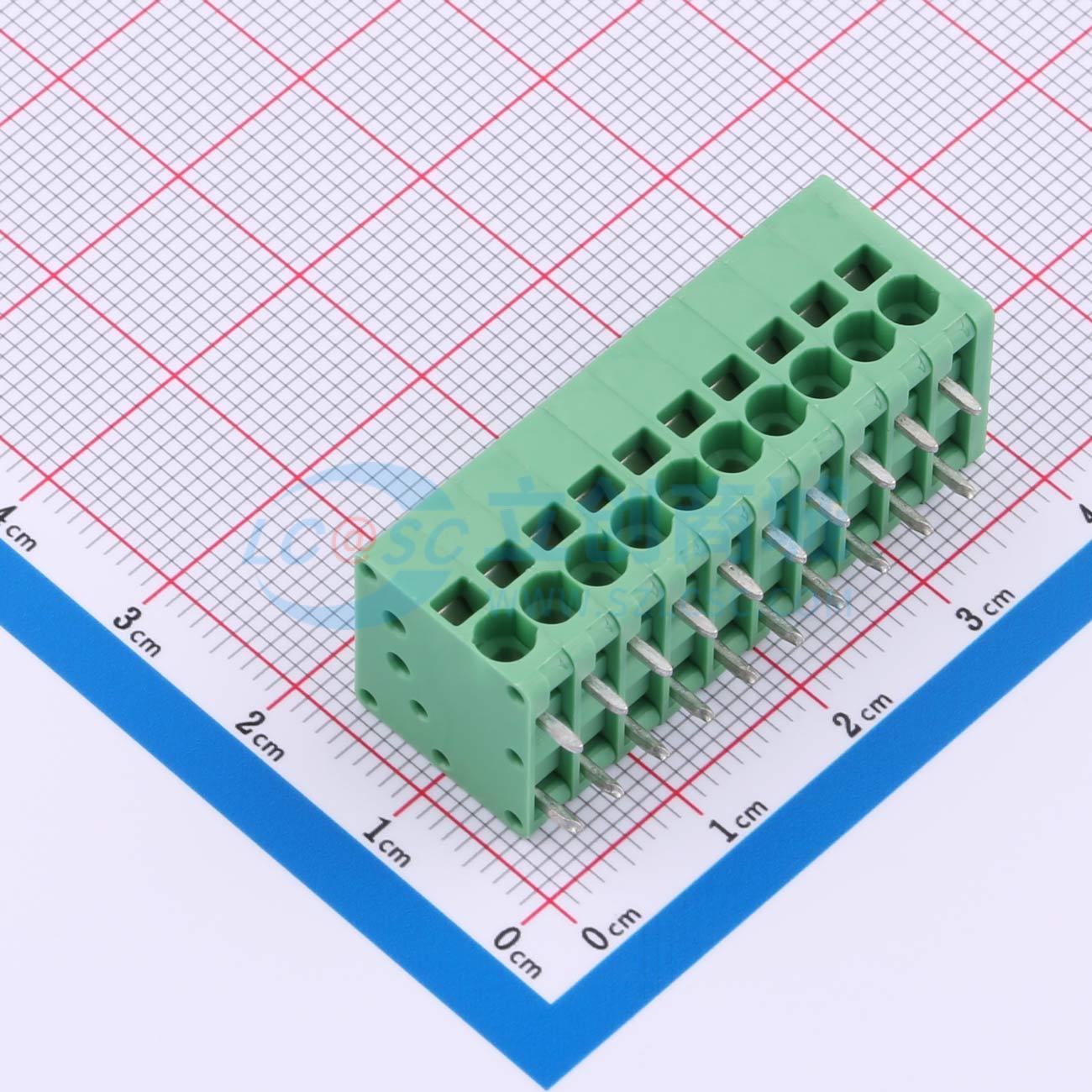 点击查看大图 MX205R-3.5-10P-GN01-Cu-A实物图