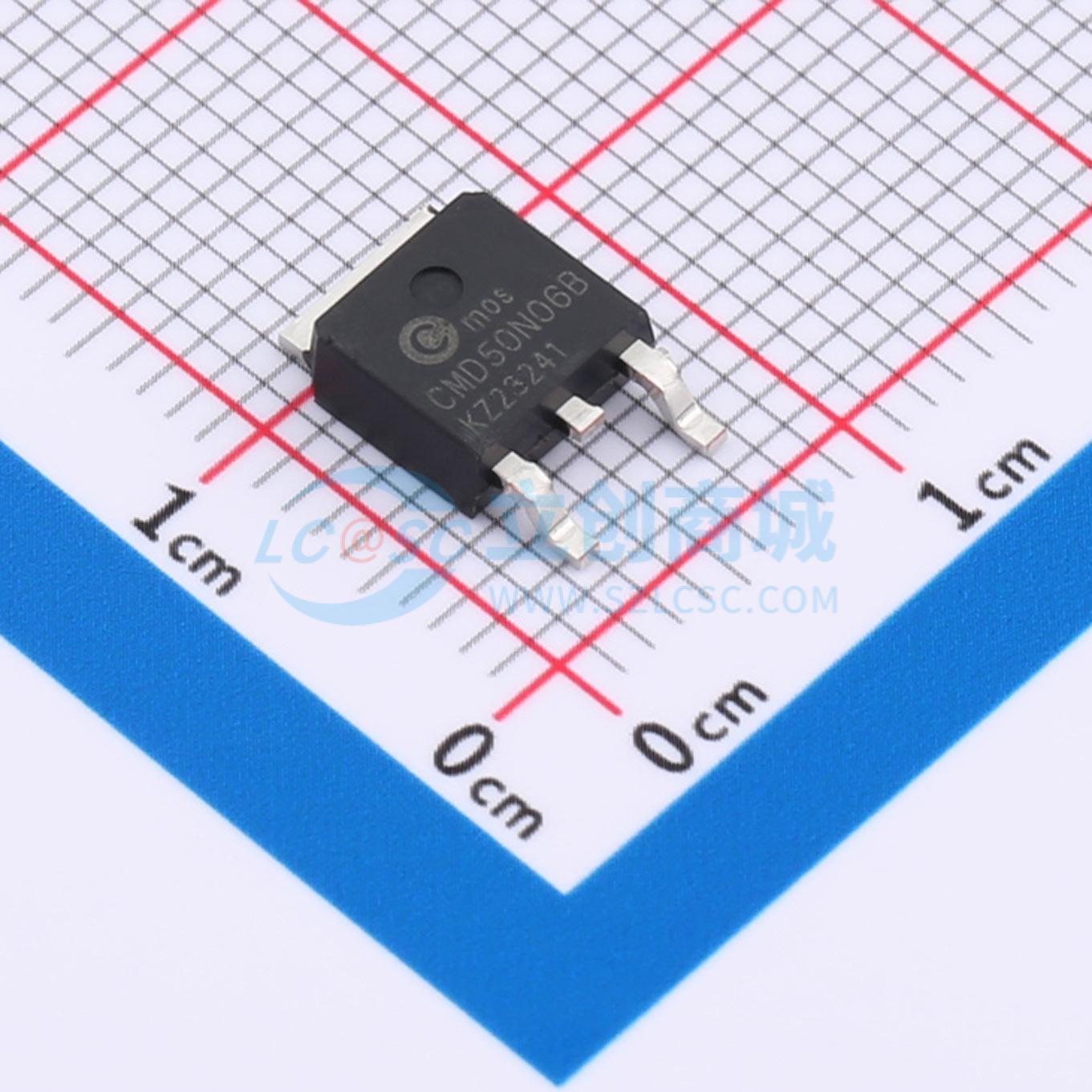 点击查看大图 CMD50N06B实物图