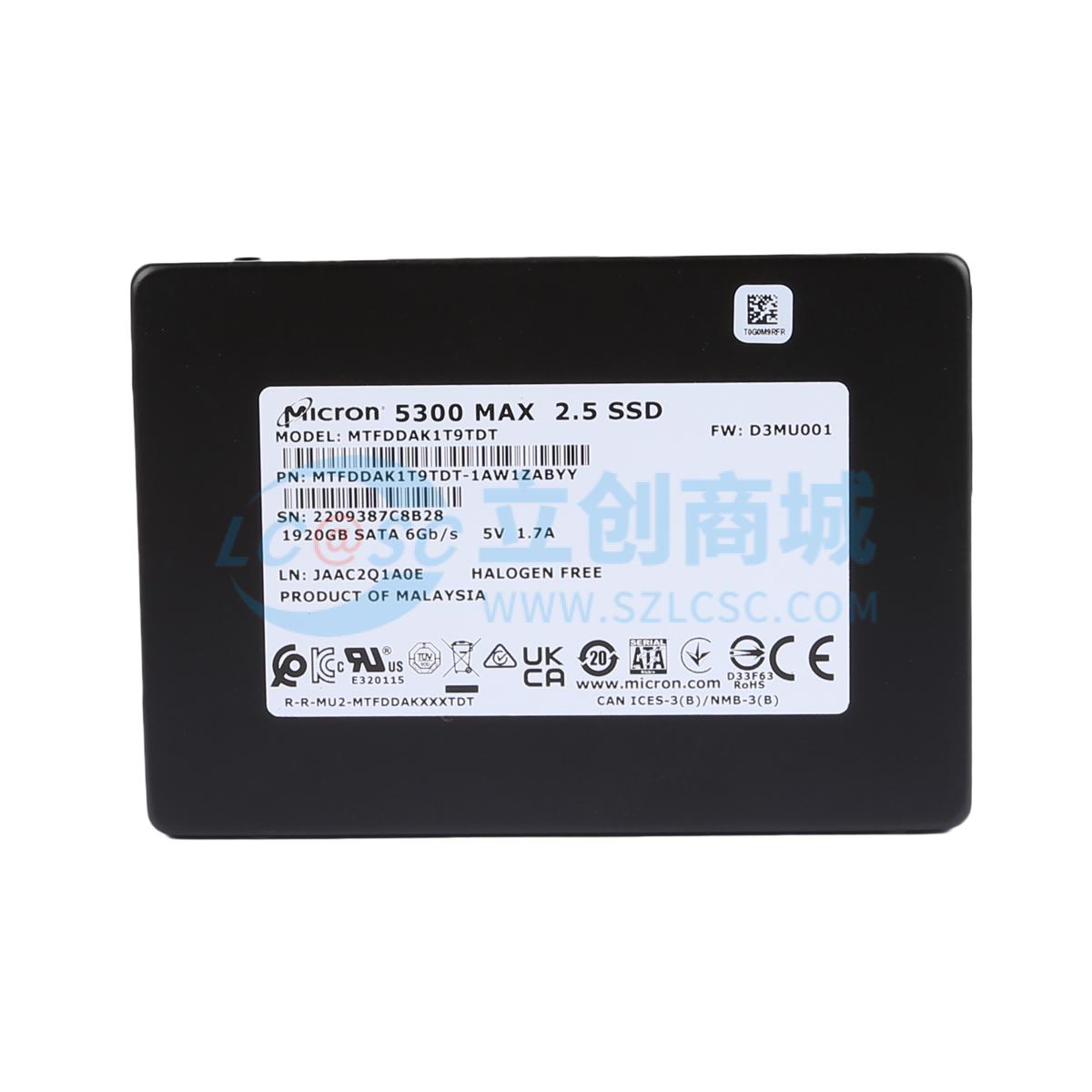 MTFDDAK1T9TDT-1AW1ZABYY实物图