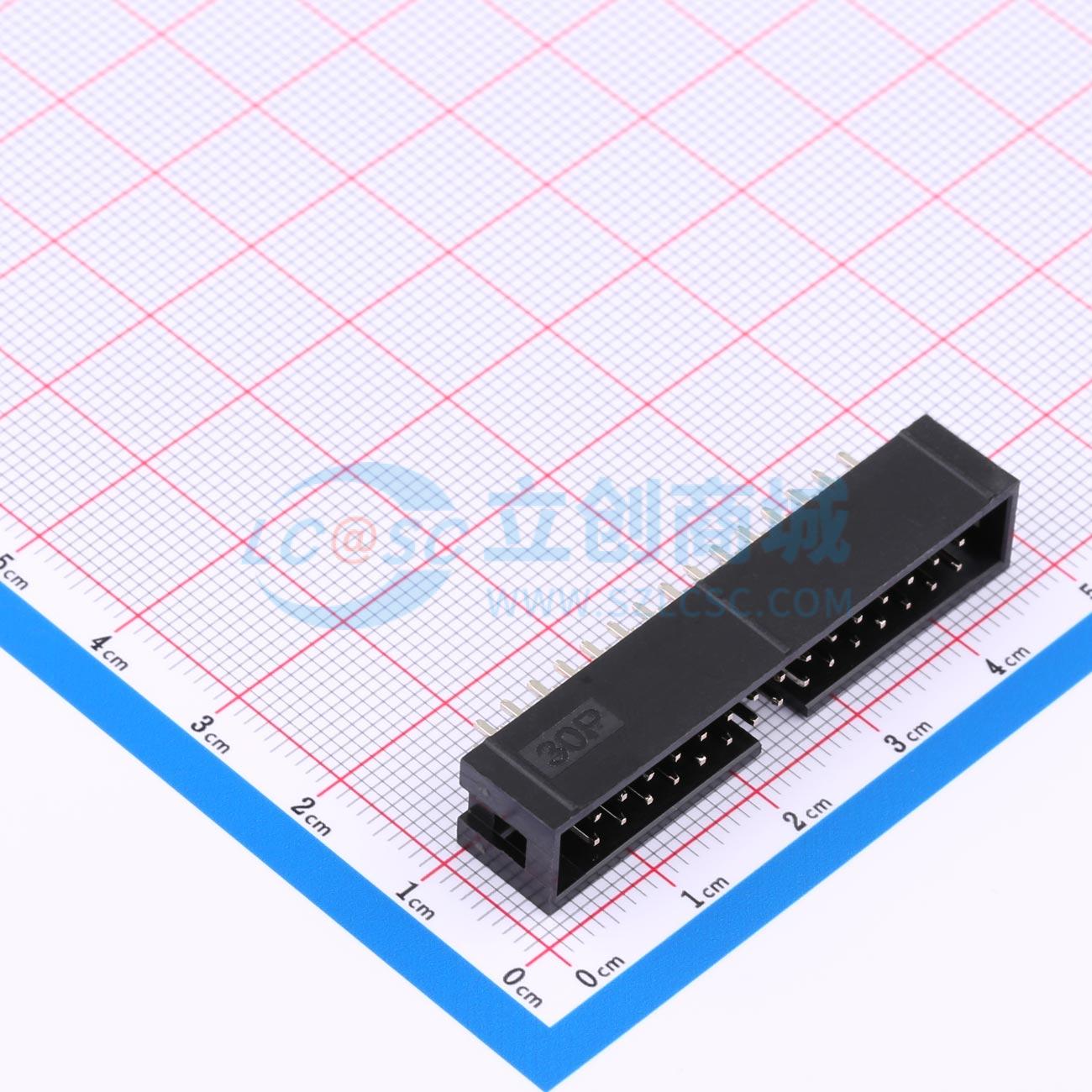 点击查看大图 IDC2.54-01-15PZS实物图