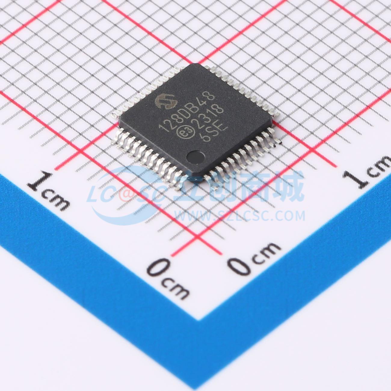 点击查看大图 AVR128DB48-I/PT实物图