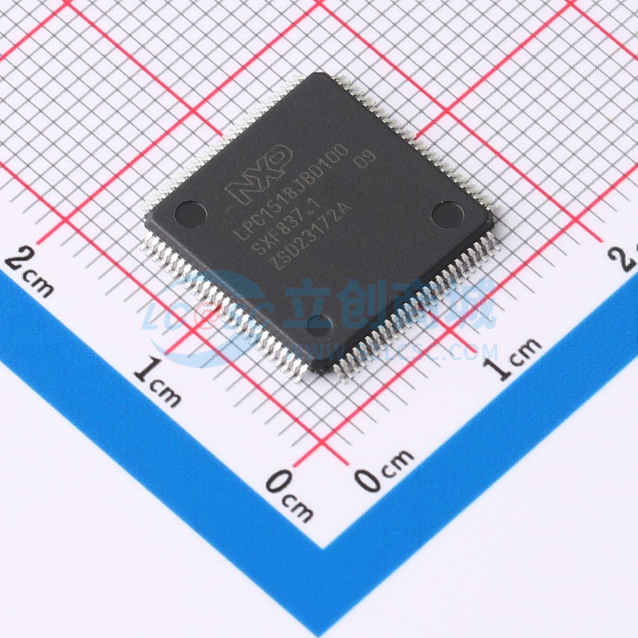 点击查看大图 LPC1518JBD100E实物图