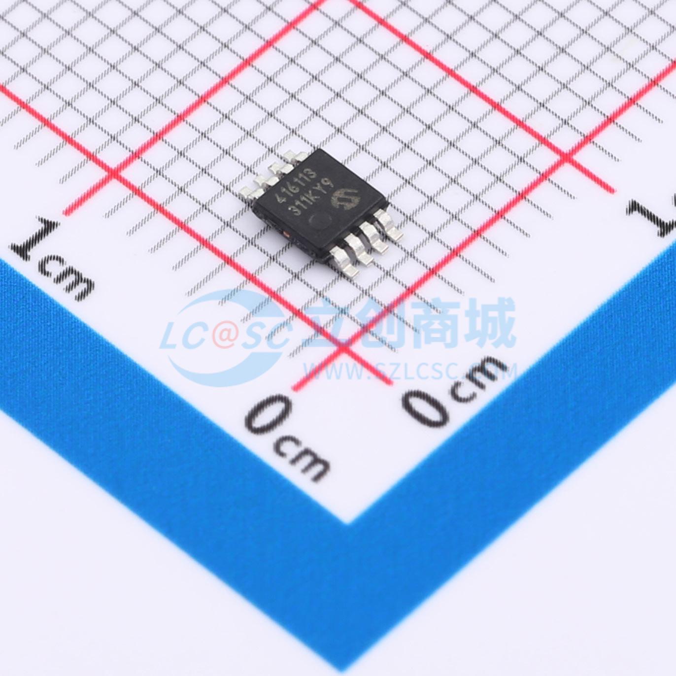 点击查看大图 MCP4161-103E/MS实物图