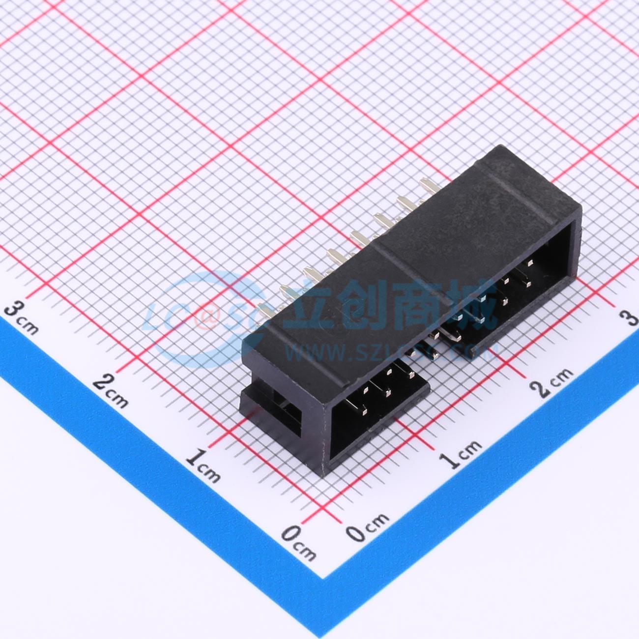 点击查看大图 IDC2.54-01-08PZS实物图