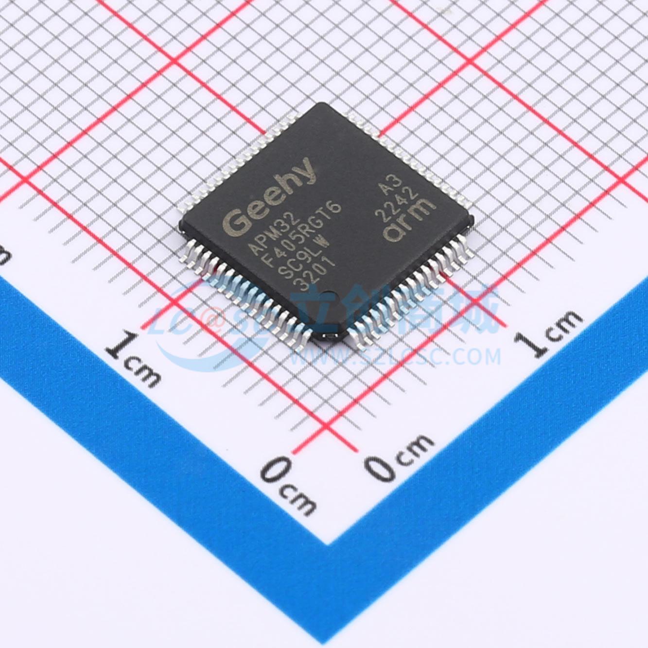 点击查看大图 APM32F405RGT6实物图