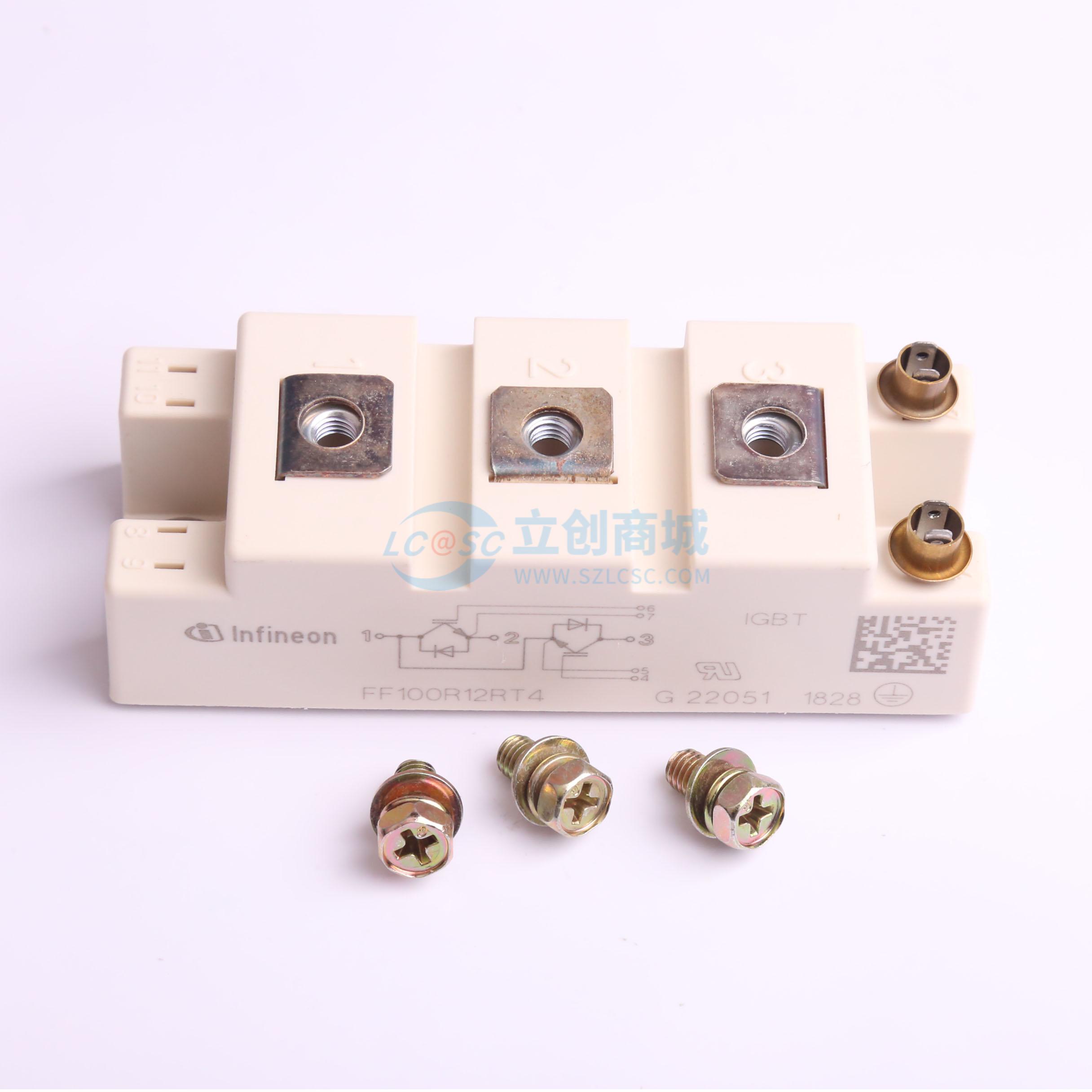 点击查看大图 FF100R12RT4实物图